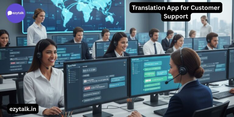 Translation App for Customer Support