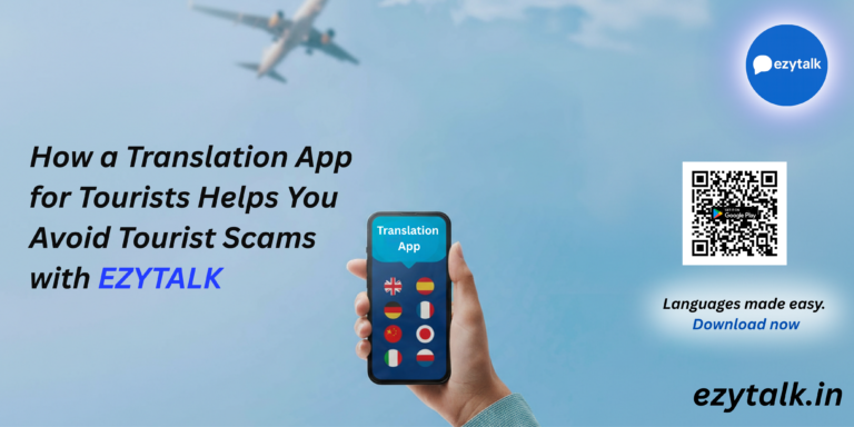 Translation App for Tourists helping travelers read foreign signboards
