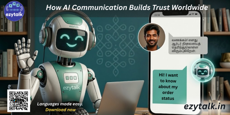 AI communication tool for business with real-time voice translation