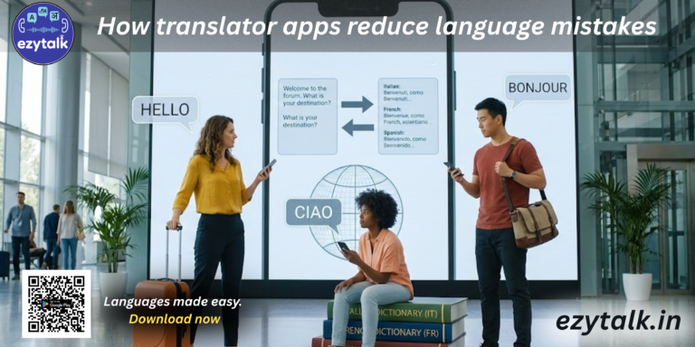 how translator apps reduce language mistakes